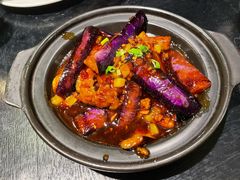 鱼香茄子煲-新加坡海鲜(国贸商城店)