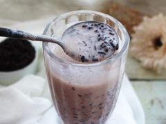 芒果鲜奶紫米露-顺记冰室(宝华路店)