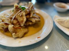 传统锅包肉-黄家饺子东北特色菜馆(湖滨商业街店)