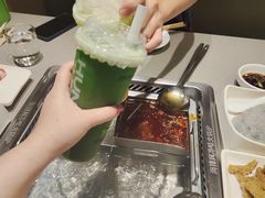 牛油麻辣锅底-海底捞火锅(南山京基百纳店)