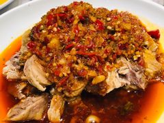 鱼香辣子蒸麻鸭-掌柜的店·河南菜(新天地店)
