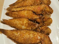 香煎英哥鱼-金穗园·砂锅粥.醉鸡煲火锅(长寿路店)