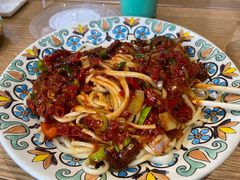 -歹歹的加个面过油肉拌面