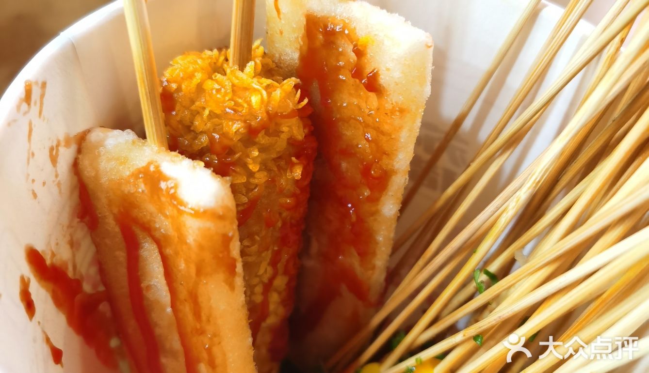 嘉善路附近好吃的炸串，一桶竟然吃撑了