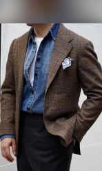 点击看大图 -Mr.Royal御匠先生·手工全麻衬衣西服定制