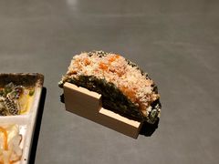暮雪鹅肝三文鱼taco-聿山居·创意料理