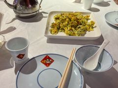 槐花炒鸡蛋-沽上民肴·海鲜锅贴·天津菜(福州道鸿正家园店)