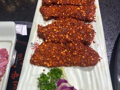 麻辣牛肉-袍家大院重庆火锅(文安路店)
