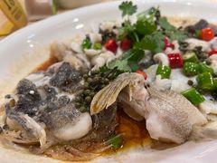 鲜花椒蒸竹笋壳鱼-德胜轩正宗顺德菜(宝安沙井会展中心店)