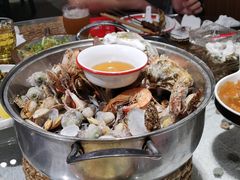 大锅蒸海鲜-永红源·啤酒烧烤海鲜大排档(台柳路店)