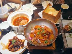 -绿茶餐厅(财富购物中心店)