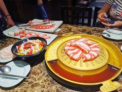 芝士锅底-猪啊牛呀羊啊铜盘烤肉(正大广场店)