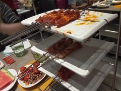 现穿羊肉串-丰茂烤串(钦州北路店)