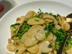 青菜肉丝炒年糕-海味世家·家常菜馆(明州里店)