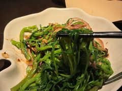 马来盏炒通菜-大头虾越式风味餐厅(光明广场店)