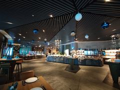 自助取餐区-海棠湾洲际-涛·海底餐厅·美人鱼·自助餐·海底隧道