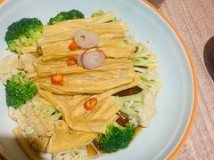 葱油鲜腐竹苔兰花-九毛九西北菜(番禺万达店)
