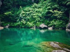 -楠溪江石桅岩