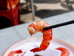 白灼草虾-达叔香味海鲜(海棠68环球美食街店)