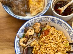 虾爆鳝番茄汁拌川炒面-圳兴面王·拌川·特色炒面(南山保利剧院店)