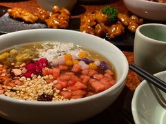 花田冰粉-绿茶餐厅(蓝色港湾店)