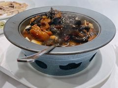 石烧东山羊-山泉公馆酒家(广州东站店)