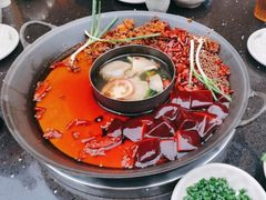 鸳鸯锅底-捞锅坝子老火锅(汽博中心店)