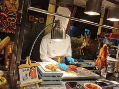 北京烤鸭-北京希尔顿逸林酒店-逸轩西餐厅-自助餐厅
