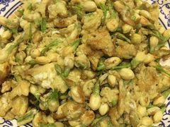 茉莉花炒土鸡蛋-刘胖子家常菜·蹄花焖藕(兴业店)