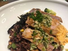 葱香猪排杂粮碗-青麦家·融合餐厅(江岛智立方店)
