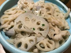 小葱炒藕-新白鹿餐厅(城西银泰城店)