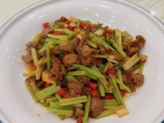 小炒黄牛肉-清华大学-观畴园餐厅