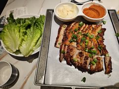 绿茶葱香烤肉-绿茶餐厅(滨海万达广场店)