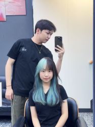 -藤野造型专业烫染接发