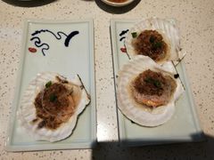 蒜蓉粉丝蒸元贝-船歌·鱼水饺青岛菜(金狮广场店)