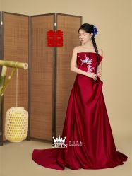 点击看大图 -艾拉·女王婚纱礼服馆