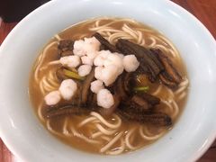 虾爆鳝面-奎元馆.百年奎元.非遗传承(西湖边的解放路店)
