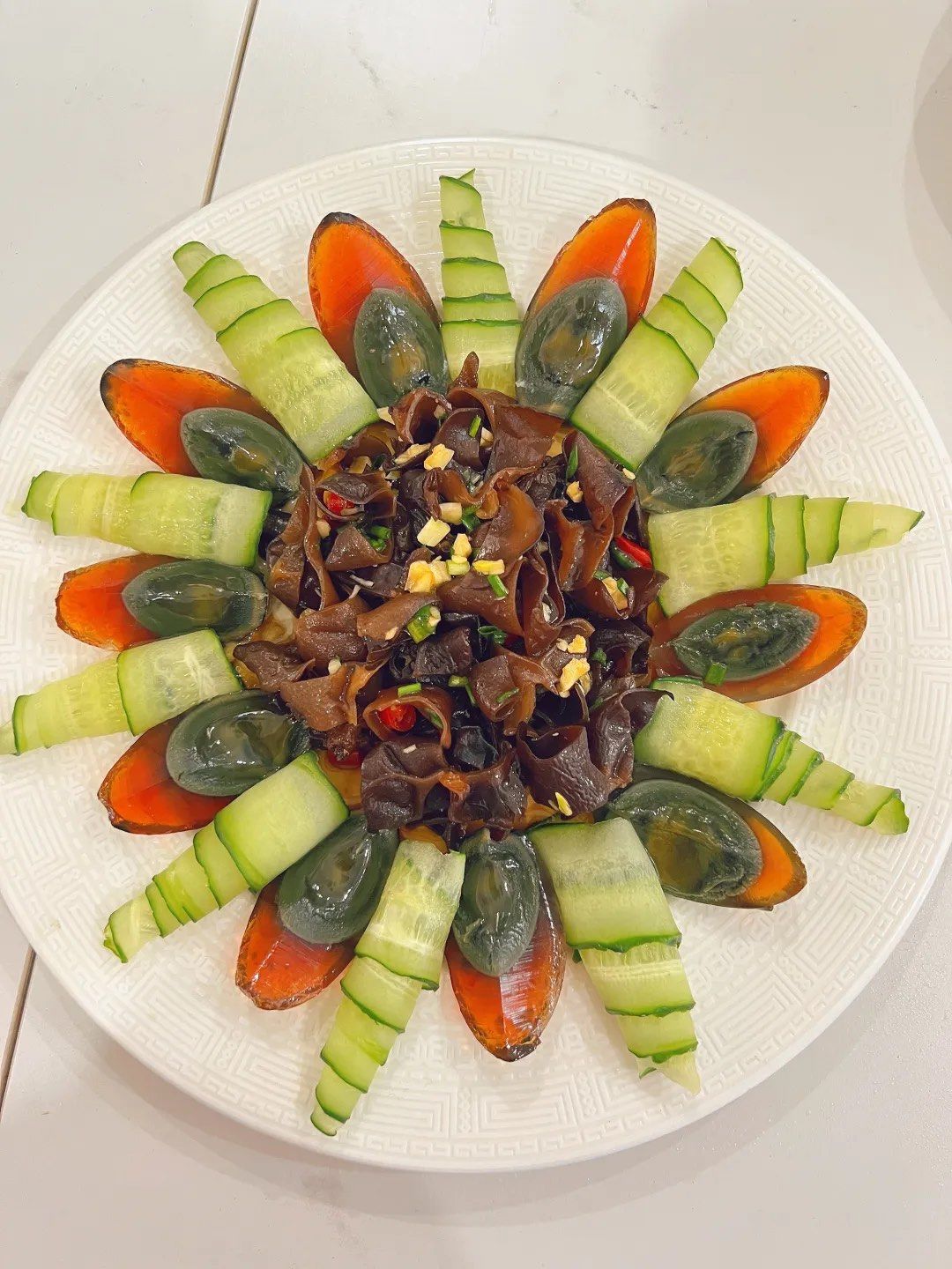 年夜饭之凉菜摆盘