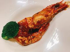 黑松露黑虎虾-成都瑞吉酒店·宴庭中餐厅