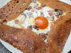 鸡蛋蘑菇熏肉荞麦可丽饼-RAC BAR(安福路店)