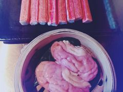 鲜猪脑-辣伍鲜毛肚老火锅(元一店)