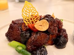 黑金雪花牛肉粒-上海和平饭店龙凤厅 Dragon Phoenix