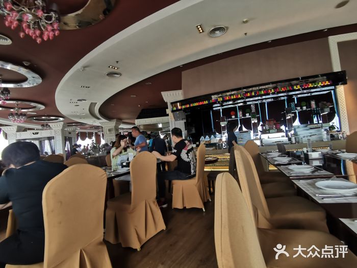 荣誉国际酒店-云顶旋转餐厅大堂图片