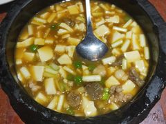 石锅鸡汤豆腐-绿茶餐厅(成都万象城店)