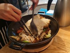 干香铁锅焖面-九毛九西北菜(大东海店)