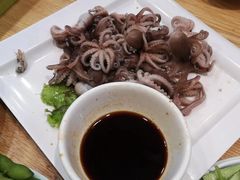 桃花蛸-天盛海鲜烧烤大排档·本地小海鲜·牟平腿穗子(幸福店)