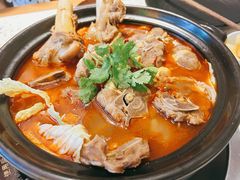 羊大骨棒羊蝎子锅-沪小胖·小龙虾·蓝龙王(八佰伴店)