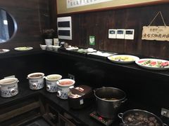 自助调料区-素德轩素食餐厅(东港店)