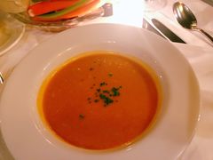 Lobester bisque-Keens Steakhouse