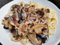 意式黑松露奶油菌菇烩面-GREEN MILE CAFE